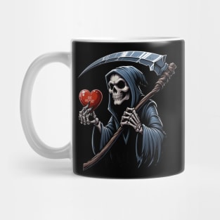 Valentine's Day Grim Reaper Mug
